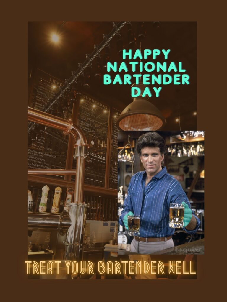 National Bartenders Day The Beer Thrillers